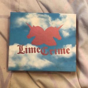 RARE! Lime Crime Anniversary Palette